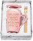 Diztoud Beste Freundin Geschenke Weihnachten Geburtstag, Weihnachtsgeschenke für Freundin, BFF, Personalisierte Tasse Freundschaft, 400ML Rosa Keramik Marmorbecher mit Deckel, Löffel und Geschenkbox