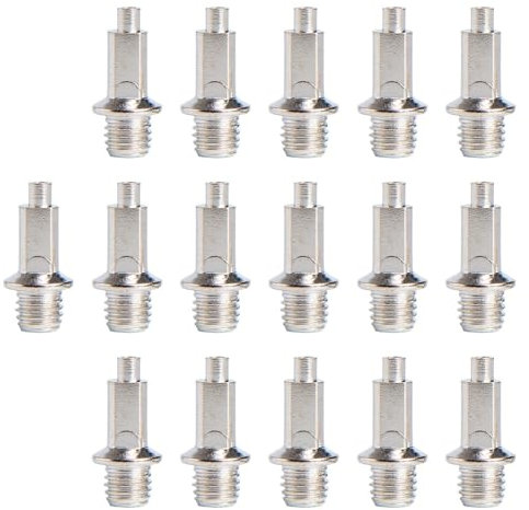 harayaa 16 piezas de clavos para pista, clavos para zapatillas de pista, ligeros, para hombres y mujeres, clavos de repuesto resistentes para zapatillas de