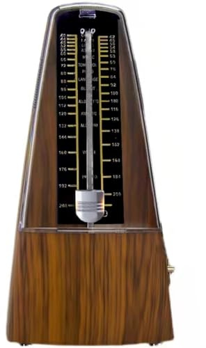 Mechanisches Metronom, lautes Klaviermetronom, Violine, Gitarre, Set, Schlagzeug, Instrumente, universeller Rhythmologe (Musikinstrument Universal [Holzfarbe])