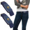 Lusofie 2 Stück Gürtel Ohne Schnalle Elastischer Schnallenfreier Unsichtbarer Gürtel für Damen Herren Keine Schnalle Verstellbarer Seitengürtel für Jeans Hosen(Blau)