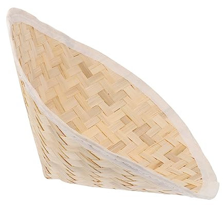 GAROZATION Traditioneller chinesischer Hut für Kinder 23 5 x 14 5 cm Reishut asiatischer Stil Strohhut Sonnenschutz