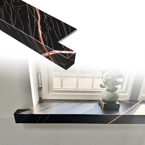 HDZNDH Protections de Rebord fenêtre Protection Rebord d'extérieur découpable et décoratif Rallonge