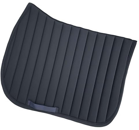 mivceklw Western Saddle Pads for Horses, Professional Breathable Reinsman Pad, Ergonomic Shock-Absorbing Equestrian Gear, Sturdy Non Slip Cushioning for Outdoor Riding, Jumping, Racing, Training