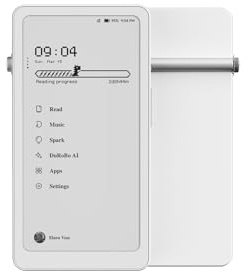 Durobo Krono - Concentrateur Smart ePaper Focus 15,57 cm, 300 PPI 6G 128G Tablette en papier, avec Smart Dial - une liseuse, un gardien d'idées et un lecteur audio tout en un