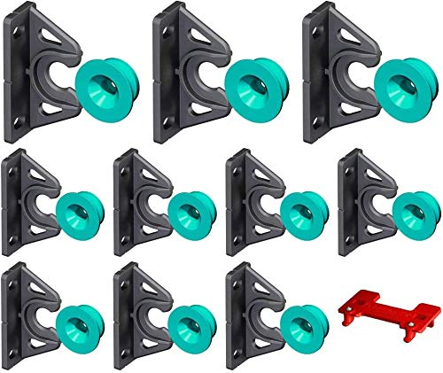Button Fix Lot de 10 supports de guidage de type 2 pour panneaux de 90°