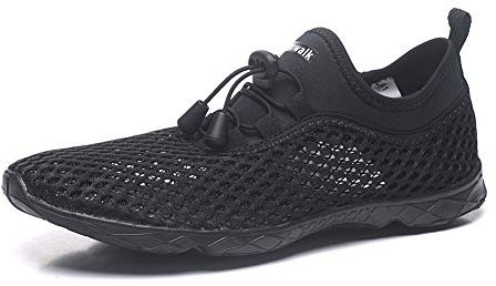 Zapatos de agua para mujer, de secado rápido, calcetines acuáticos descalzos para piscina, playa, caminar, correr, color, talla 38 EU