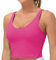 THE GYM PEOPLE Sport BH Damen ohne Bügel Abnehmbare Gepolsterte Crop Tops Longline Yoga Tanktop Fitness Workout Sports Bra