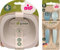 NIP bio öko Geschirrset BOYS ab 9. Monat, 2 Breischale + Eat Green öko bio Esslernbesteck, made in Germany; geeignet für die Mikrowelle, Melamin frei, BPA frei, Spülmaschinenfest