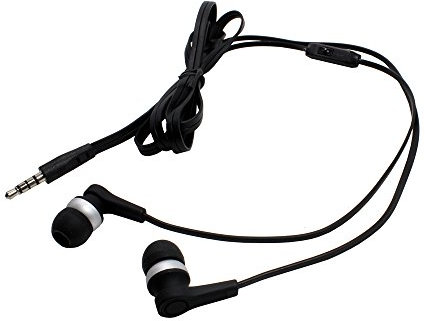 In Ear Stereo Headset kompatibel mit Xiaomi Mi 4, inkl. Rufannahmetaste