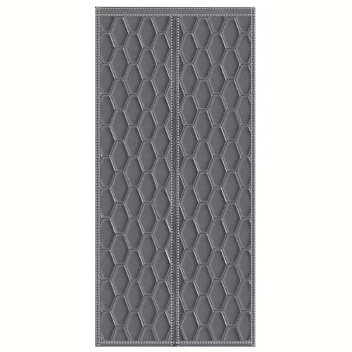 FGYAHOKN Rideau Phonique Anti Bruit De Porte D'entree 90x200cm, Rideau De Porte Isolant Thermique, Rideau De Porte D'occultation, Rideau De Porte Épaississant d'hiver, Isolation Porte Rideau