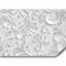murando - Fototapete Premium-Vlies 3D Optik 350x256cm - Foto Tapete Wohnzimmer Moderne Vliestapete XXL Wandtapete Motivtapeten Bildtapete 3d Effekt Wand Dekoration Flur Ornament weiß grau Diamant