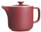 Ritzenhoff & Breker Kanne Jasper, Steinzeug, 1,4 Liter, Teekanne/Kaffeekanne in moderner Trendfarbe, Mattglasur & Soft-Touch-Haptik, Beere