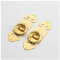 Türklopfer Drawer Knob Türgriff Möbel Pull Ring Klopfer-Goldener Messing Jahrgang Kabinett gefunden (Color : 8001)