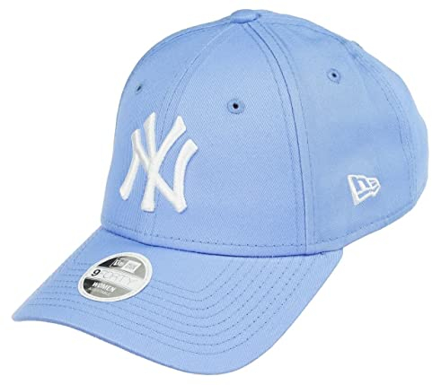 New Era New York Yankees Kappe Damen Frauencap NY Basecap verstellbar MLB Baseball blau - One-Size