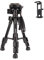 CAMBOFOTO 24'' Mini Compact Portable Travel Tripod for Smartphones and Small Cameras, Lightweight Portable Tabletop Stand with 3-Way Pan Head, Lightweight Tripod with 2-in-1 clip for Photography
