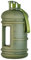 TOOFEEL 2 Liter Trinkflasche - trinkflasche 2l BPA frei, große Flasche, wiederverwendbare Sport Trinkflasche mit Maßen markiertes，Gym trinkflasche - Matte Olive bottle