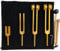 RATSTONE Stimmgabel,Stimmgabel Neurologie,Set von 4 Stimmgabeln (128 Hz, 136,1 Hz, MI 528 Hz, 4096 Hz), Ideale Stimmgabeln für Heilung, Chakrenheilung, Klangheilung, Anti-Kompression.