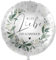 Premioloon Folienballon Alles Liebe zur Kommunion Greenery, ca. 43 cm - 81152