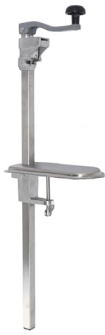 Heavy Duty Can Opener, Stainless Steel Manual Table Can Opener with Handle for Commercial Use, Cans Up to 11 Inch Tall