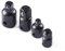 Fongmore Kit adattatore per riduttore a cricchetto quadrato, 4 pezzi, 1/2 a 3/8, 3/8 a 1/4 (nero)
