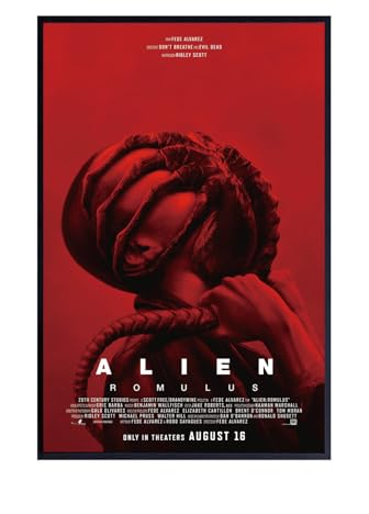 Theissen Horror Alien Romulus Movie Poster Film #2 - Matte Wandposter Frameless Gift 11x17inch(28cm x 43cm)
