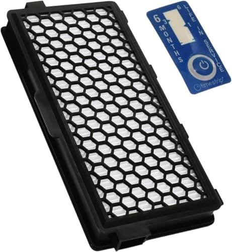 SF-AA50 for Miele Active AirClean Filter with Timestrip Indicator Compatible for Miele S4 S5 S6 S8 S4000 S5000 S6000 S8000 Complete C2 Compact C1 C2 Cleaner Activated Carbon Filter