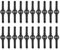WUSJCOF 20 lame di ricambio, lame di ricambio in plastica, lame universali per decespugliatore, compatibili con tosaerba 3 in 1 e mini tosaerba