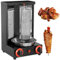 XHSMYXGS Máquina de Kebab Doner Parrilla eléctrica de Kebab Asador Vertical Gyro Asador de Carne con quemadores Ajuste de Temperatura 50-350 °C para el hogar Comercial