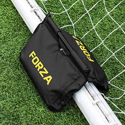 FORZA Pro Sandsack | robuster Fußballtor Sandsack | Sandsack Gewicht Tasche Bodenanker | 20kg Sandsack für Fußballtore (Sand Wird Nicht enthalten) | Torrahmen Sandsäcke