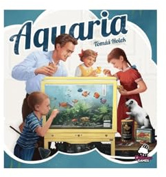 Aquaria Brettspiel Familienspiel Strategiespiel Aquarium Aufbau Spiel Neu