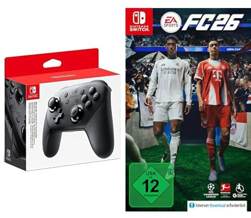 Nintendo Switch Pro Controller + EA SPORTS FC 26 Standard Edition Switch | Deutsch