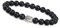 GD GOOD.designs EST. 2015 Buddha Armband für Damen und Herren I Perlenarmband mit echten 8mm Onyx Perlen I Schwarzes Kugelarmband