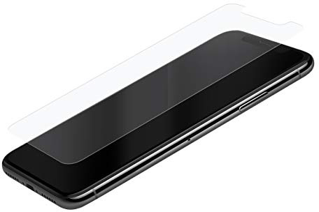 Black Rock - Premium Glass Screen Protector 3D 0,3 mm 9H für Apple iPhone X/XS | Schutzglas, Schutzfolie, Displayschutz (Transparent mit schwarzem Rahmen)