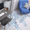 Ambiance Sticker Carreaux de Ciment pour Sol - Azulejos avec Laminat Protection en Plastique Anti-Dérapant | Stickers Adhésifs Carrelages Hexagones Simonia Résistant à l'eau - 10 Pièces de 20x18 cm