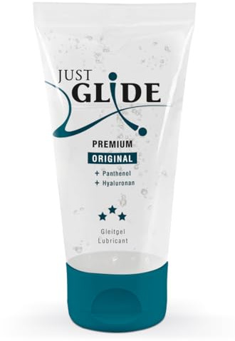 ORION Just Glide Premium 50 ml, Gleitgel wasserbasiert, vegan, neutral