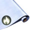Reflective Heat Transfer Vinyl Gray Reflection HTV Vinyl Rolls Pack 12 Inch x 5 Feet Iron on Vinyl for T-Shirts DIY Design, Silhouette Cameo for Heat Press Machine