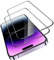 ESR Armorite Tempered-Glass Compatible with iPhone 14 Pro Max Screen Protector, Ultra-Tough, Easy Alignment Frame, 2 Pack