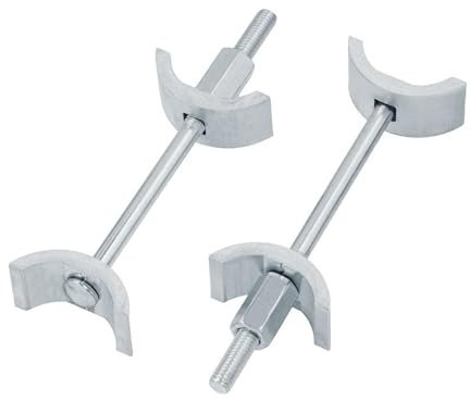 Arbeitsplattenverbinder 65x35mm / 100x35mm / 150x35mm Tischplattenverbinder verzinkt Platten Verbinder für Arbeitsplatte Küchenplatte Möbelplattenverbinder Plattenverbinder (4 Stück, 65x35mm)