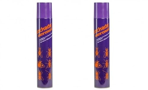 Insecticida STOCKADE 750ml contra insectos voladores y rastreros pack 2 unidades