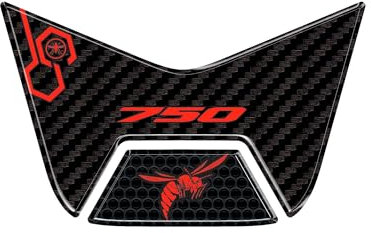 labelbike - Adesivi resinati 3D Decorazioni e Protezioni Moto Codino compatibili con Honda Hornet 2023-2024