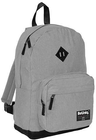 PASO PPG22-229, Schulrucksack Casual BeUniq, Grey