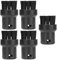 AUNMAS Accessoires de Brosse pour Nettoyeurs Vapeur Karcher SC1 SC2 SC3 SC4 SC5, 5 Accessoires de Remplacement pour Nettoyeur Vapeur Brosse Moteur Vapeur