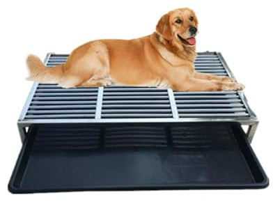 Inodoro para perros, Entrenamiento WC para Perros, Bandeja para Orinal de Entrenamiento para Cachorros, Caja de Arena para Perros(78cm/30.7in)
