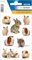 HERMA Maus Aufkleber, Hamster Sticker für Kinder & Kleinkinder, Kinderaufkleber mit Meerschweinchen Hasen Kaninchen Motiv für Stickeralbum Scrapbook Fotoalbum Geschenk Geburtstag Dekoration Basteln