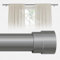 BellaHills Barra Cortina Níquel 76-269cm,Hierro Fundido Anticorrosivo,Sistema Multisección Ajustable,Para Cortinas con Agujeros,Pack Doble,Incluye Kit de Montaje Profesional,diámetro 25mm