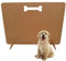 Wooden Stopper Barrier – Freestanding Dog Stopper for Stairs | Dog Barrier Gate | Portable Wooden Pet Stopper | Puppy Gate for Stairs Indoor | No Drilling Required (40cm (H) x 60cm (W))