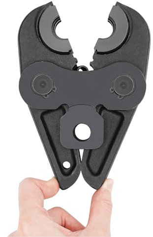 Pinza crimpatrice in acciaio temprato, 4 prese, TH16-20-26-32, 2,5 kg, costruzione leggera per tubi in alluminio e plastica PEX, massima 4,9 cm, apertura in rame, strumento di pressatura