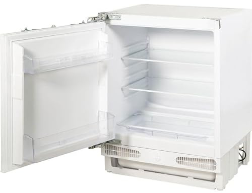 Russell Hobbs RH82BULF1E1W Integrated Under Counter 82cm Fridge - Fixed Door Hinge Kit - White - E Rated