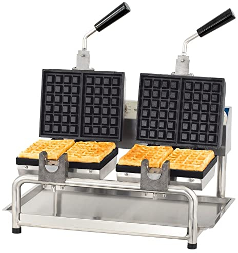 Casselin CG180D - Gaufrier double ouverture 180°