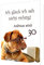 Große Klappkarte zum Gratulieren für Geburtstag - mit Wunschtext - in jedes Alter ändern! Inklusive Umschlag. XXL DIN A4.